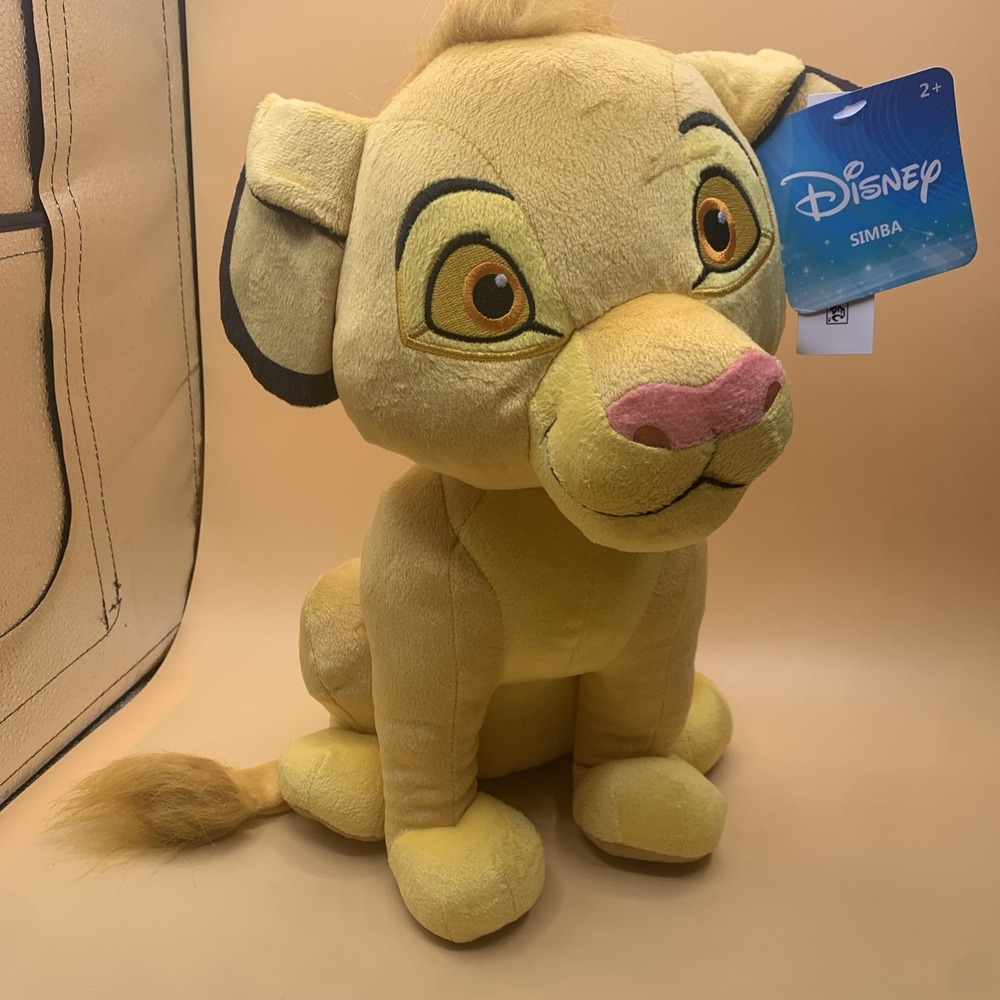 NWT Disney The Lion King Simba Plush 13" Simba Stuffed Animal Plush Toy New